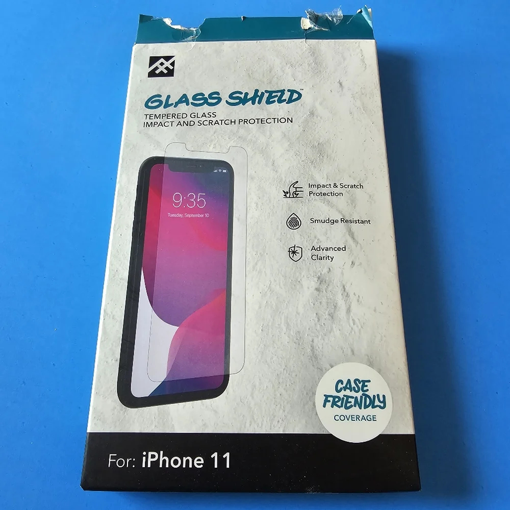 iPhone 11 - iFrogz Glass Shield Screen Protector (CLEAR)